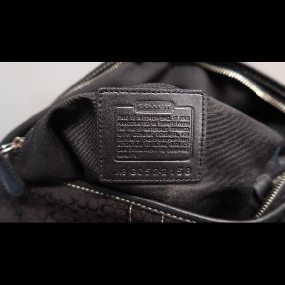 Black Coach Purse - Picture 6 of 7